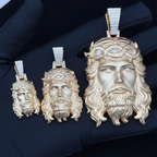 Hiphop VVS Moissanite Jesus Pendant