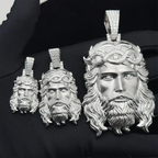 Hiphop VVS Moissanite Jesus Pendant