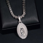 925 Silver VVS Moissanite Santa Maria Pendant