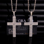 Bling Cross VVS Moissanite Pendant