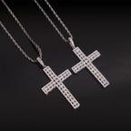 Bling Cross VVS Moissanite Pendant