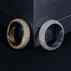 GL Chunky Eternity Band Moissanite Diamond Ring