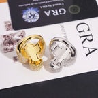 GL Baguette Iced Out VVS Moissanite Cross Ring