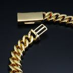 20MM S925 Silver 3 Rows VVS Moissanite Cuban Link Chain Necklace