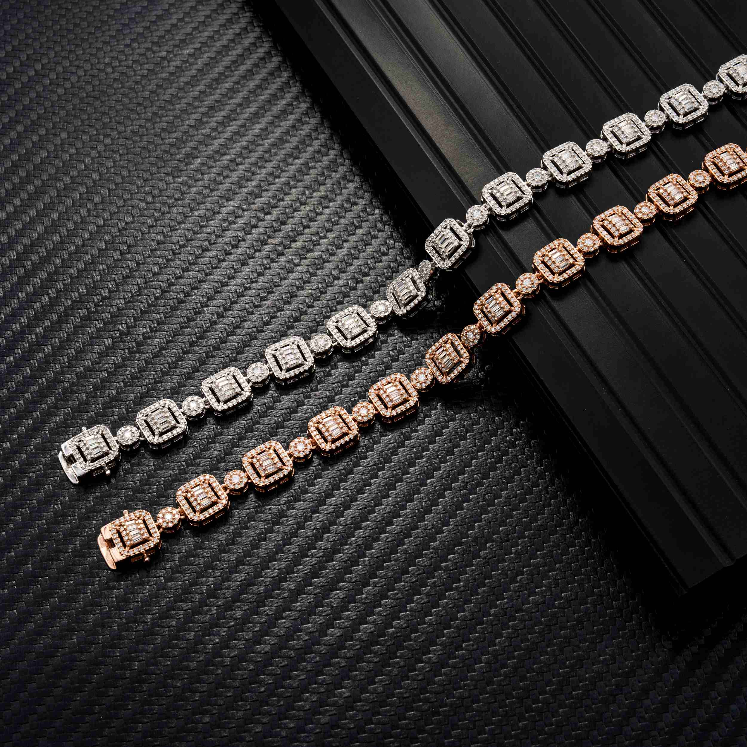 9.5MM S925 Silver Iced Out VVS Moissanite Cuban Link Chain