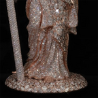 Custom-made 3D VVS Moissanite Pendant of The Virgin Mary