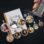 GL Custom Photo Pendant VVS Moissanite Stone Pendant